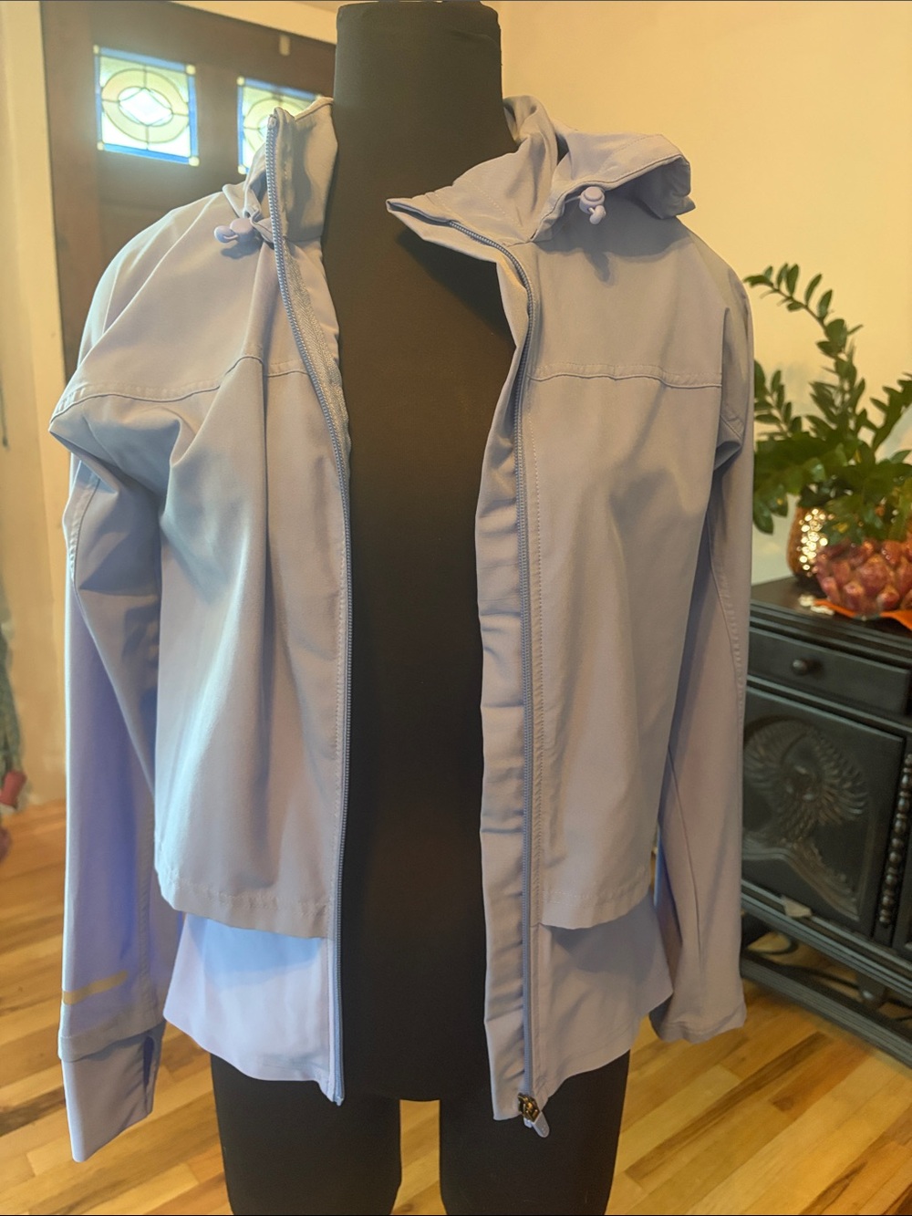 Sweaty Betty Light Lavender Women's Hooded Jacket - Unbranded